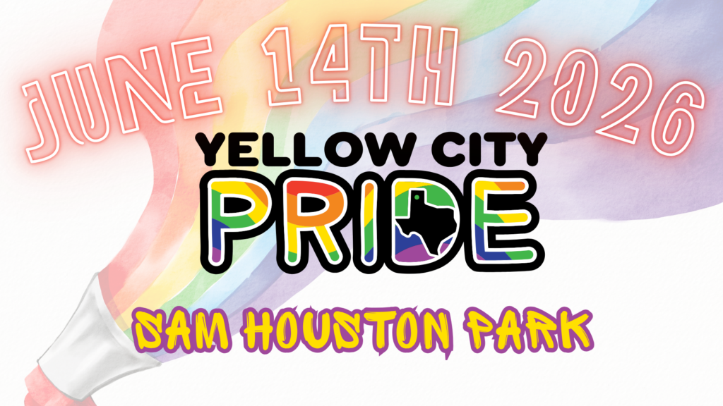 Yellow City Pride 2026 Banner